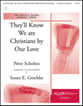 They'll Know We Are Christians by Our Love Handbell sheet music cover